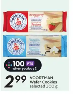 Sobeys VOORTMAN Wafer Cookies offer