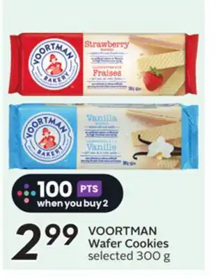 Sobeys VOORTMAN Wafer Cookies offer