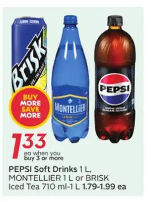 Sobeys PEPSI Soft Drinks offer