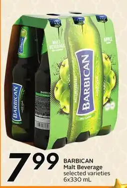 Sobeys BARBICAN Malt Beverage offer