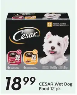 Sobeys CESAR Wet Dog Food offer