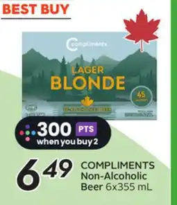 Sobeys COMPLIMENTS Non-Alcoholic Beer offer