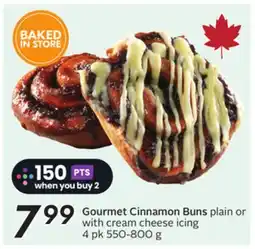 Sobeys Gourmet Cinnamon Buns offer