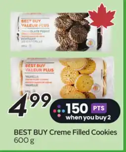 Sobeys BEST BUY Creme Filled Cookies offer