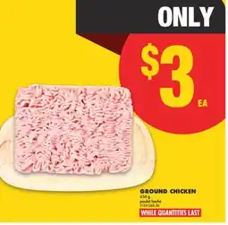 No Frills GROUND CHICKEN, 454 G offer