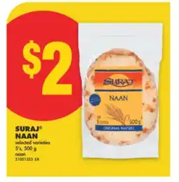 No Frills SURAJ NAAN, 5's, 500 g offer