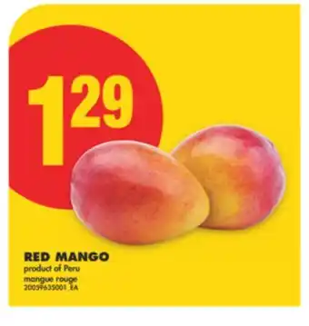 No Frills RED MANGO offer