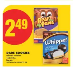 No Frills DARE COOKIES, 168-360 G offer