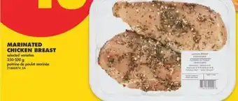 No Frills MARINATED CHICKEN BREAST, 350-500 G offer