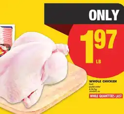 No Frills WHOLE CHICKEN offer