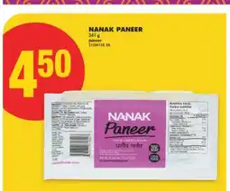 No Frills NANAK PANEER, 341 G offer