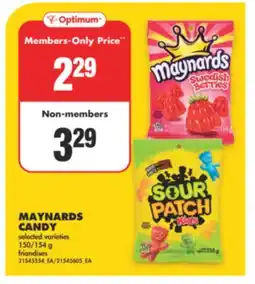 No Frills MAYNARDS CANDY, 150/154 G offer