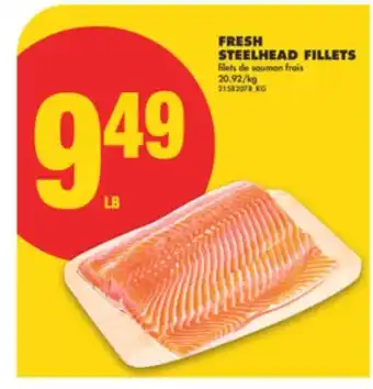 No Frills FRESH STEELHEAD FILLETS offer