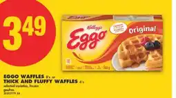 No Frills EGGO WAFFLES, 8'S OR THICK AND FLUFFY WAFFLES, 6'S offer