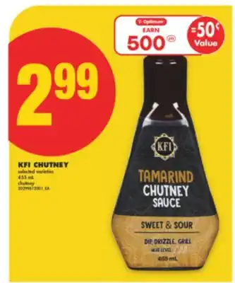 No Frills KFI CHUTNEY, 455 ML offer