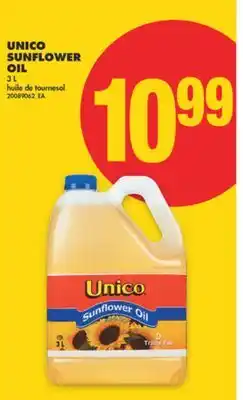 No Frills UNICO SUNFLOWER OIL, 3 L offer