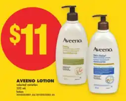 No Frills AVEENO LOTION, 532 ML offer