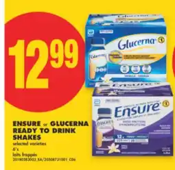 No Frills ENSURE OR GLUCERNA READY TO DRINK SHAKES, 6'S offer