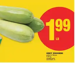 No Frills GREY ZUCCHINI offer