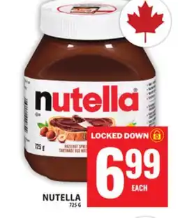 Food Basics NUTELLA offer