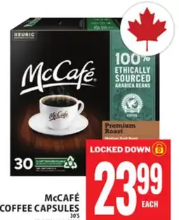 Food Basics McCAFÉ COFFEE CAPSULES offer