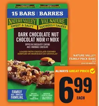 Food Basics NATURE VALLEY FAMILY PACK BARS offer