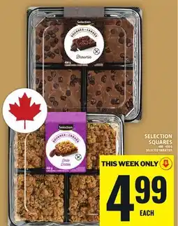 Food Basics SELECTION SQUARES offer