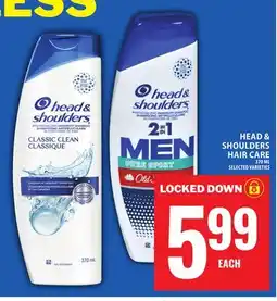 Food Basics HEAD & SHOULDERS HAIR CARE offer