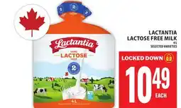 Food Basics LACTANTIA LACTOSE FREE MILK offer