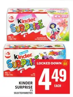 Food Basics KINDER SURPRISE offer