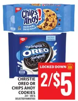 Food Basics CHRISTIE OREO OR CHIPS AHOY COOKIES offer