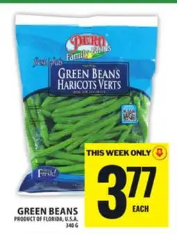 Food Basics PERO GREEN BEANS offer