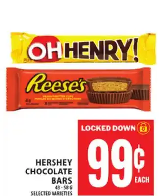 Food Basics HERSHEY CHOCOLATE BARS offer