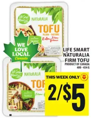 Food Basics LIFE SMART NATURALIA FIRM TOFU offer