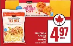 Food Basics SELECTION CHEESE OR SHREDS offer