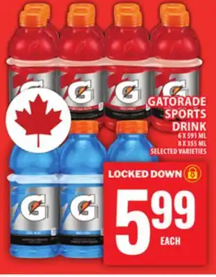 Food Basics GATORADE SPORTS DRINK offer