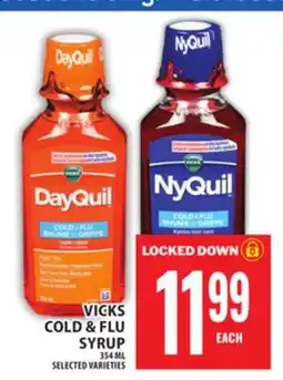 Food Basics VICKS COLD & FLU SYRUP offer