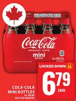 Food Basics COCA-COLA MINI BOTTLES offer