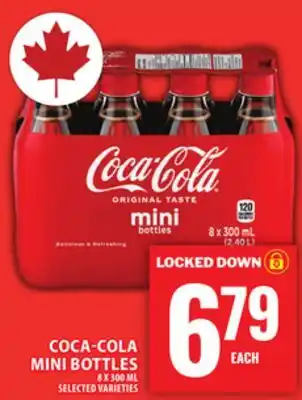 Food Basics COCA-COLA MINI BOTTLES offer