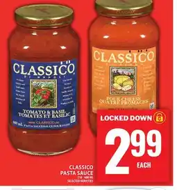 Food Basics CLASSICO PASTA SAUCE offer