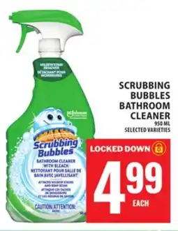 Food Basics SCRUBBING BUBBLES BATHROOM CLEANER offer