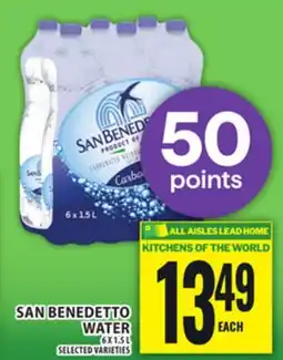 Food Basics SAN BENEDETTO WATER offer