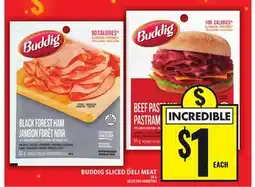 Food Basics BUDDIG SLICED DELI MEAT offer