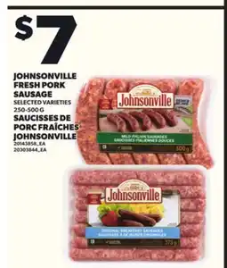 Independent Grocer JOHNSONVILLE FRESH PORK SAUSAGE, 250-500 G offer