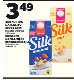 Independent Grocer SILK CHILLED NON-DAIRY BEVERAGES, 1.75-1.89 L offer