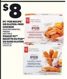 Independent Grocer PC PUB RECIPE OR GLUTEN-FREE CHICKEN, 600/700 G offer