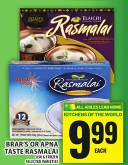 Food Basics BRAR'S OR APNA TASTE RASMALAI offer