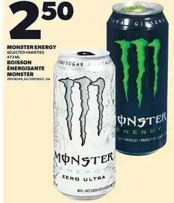 Independent Grocer MONSTER ENERGY, 473 ML offer