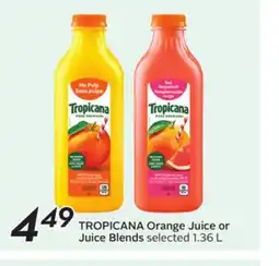 Sobeys Orange Juice or Juice Blends offer