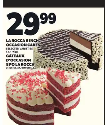 Independent Grocer LA ROCCA 8 INCH OCCASION CAKES, 1.1-1.7 KG offer